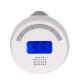 Personalized Round Digital Clock with Projection Clock 
