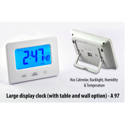 Customized Large Display Clock With Temperature